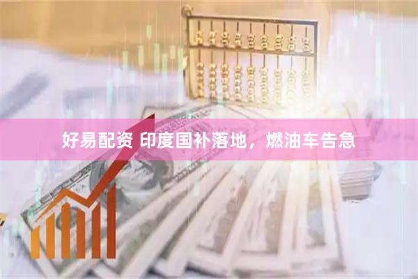 好易配资 印度国补落地,燃油车告急